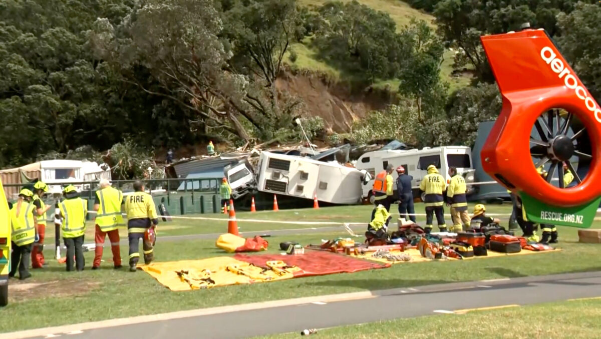 Κατολίσθηση στη Νέα Ζηλανδία