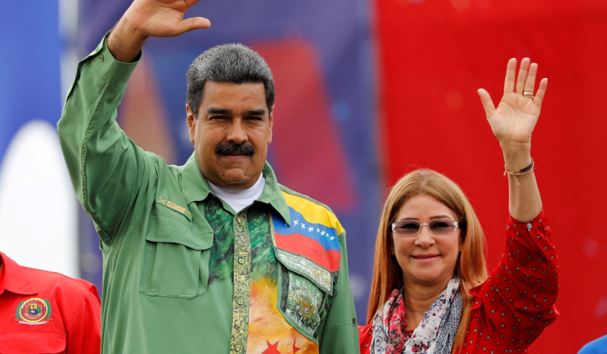 Ο Νικολάς Μαδούρο με την σύζυγό του Σίλια Φλόρες