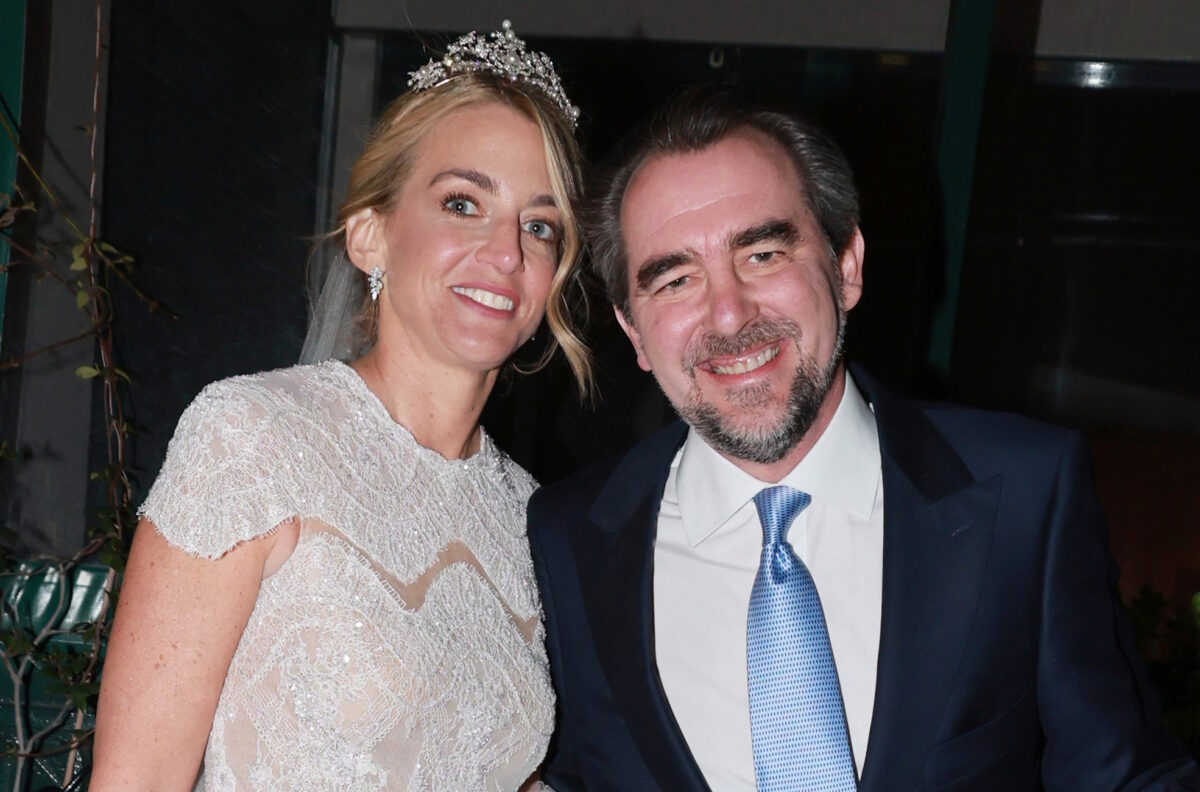 Χρυσή Βαρδινογιάννη και Νικόλαος Ντε Γκρες