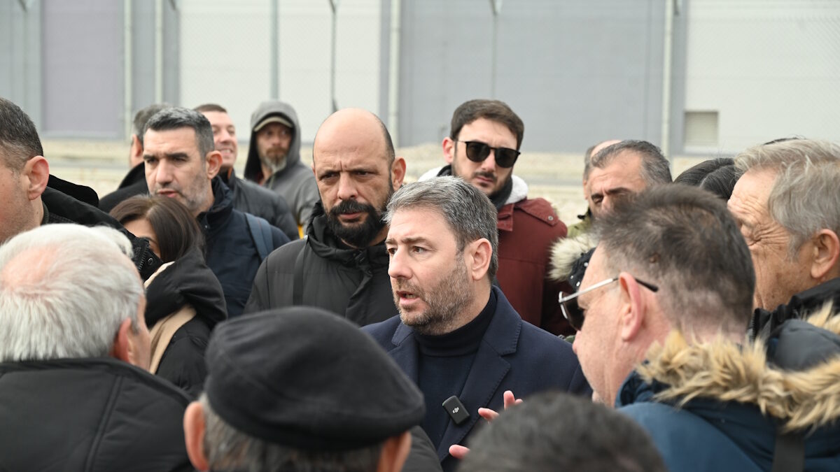 Επίσκεψη του προέδρου του ΠΑΣΟΚ, Νίκου Ανδρουλάκη στη Δυτική Μακεδονία