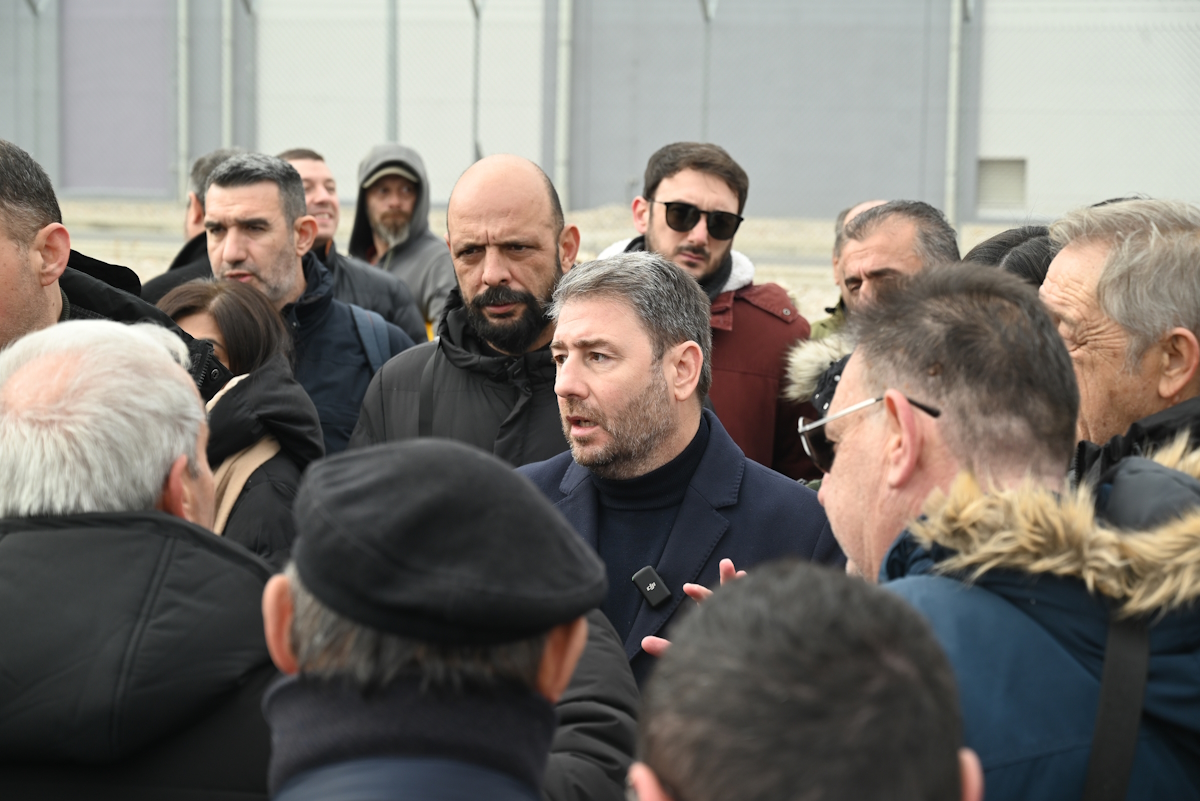 Επίσκεψη του προέδρου του ΠΑΣΟΚ, Νίκου Ανδρουλάκη στη Δυτική Μακεδονία