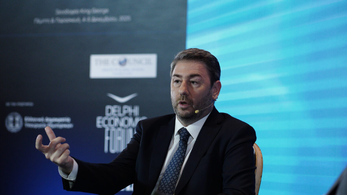 Ο πρόεδρος του ΠΑΣΟΚ, Νίκος Ανδρουλάκης