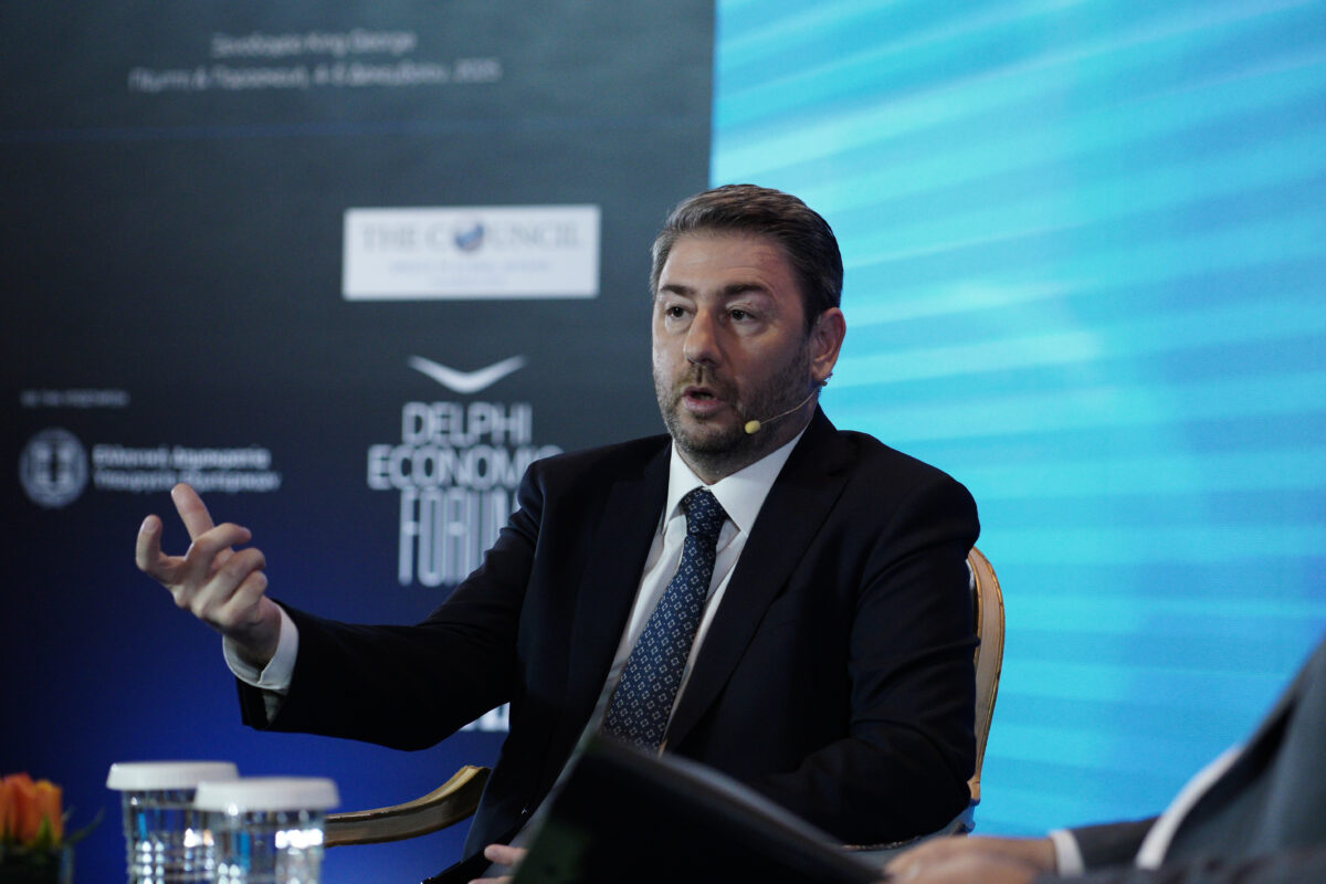 Ο πρόεδρος του ΠΑΣΟΚ, Νίκος Ανδρουλάκης