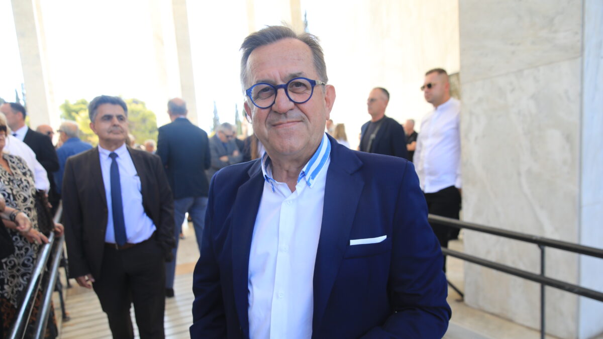 Ο πρόεδρος του Χριστιανοδημοκρατικού Κόμματος Ελλάδος, Νίκος Νικολόπουλος