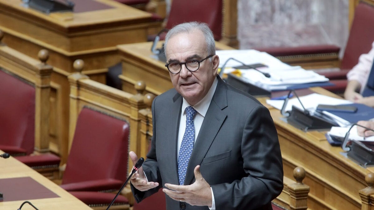 Ο αναπληρωτής υπουργός Εθνικής Οικονομίας και Οικονομικών, Νίκος Παπαθανάσης