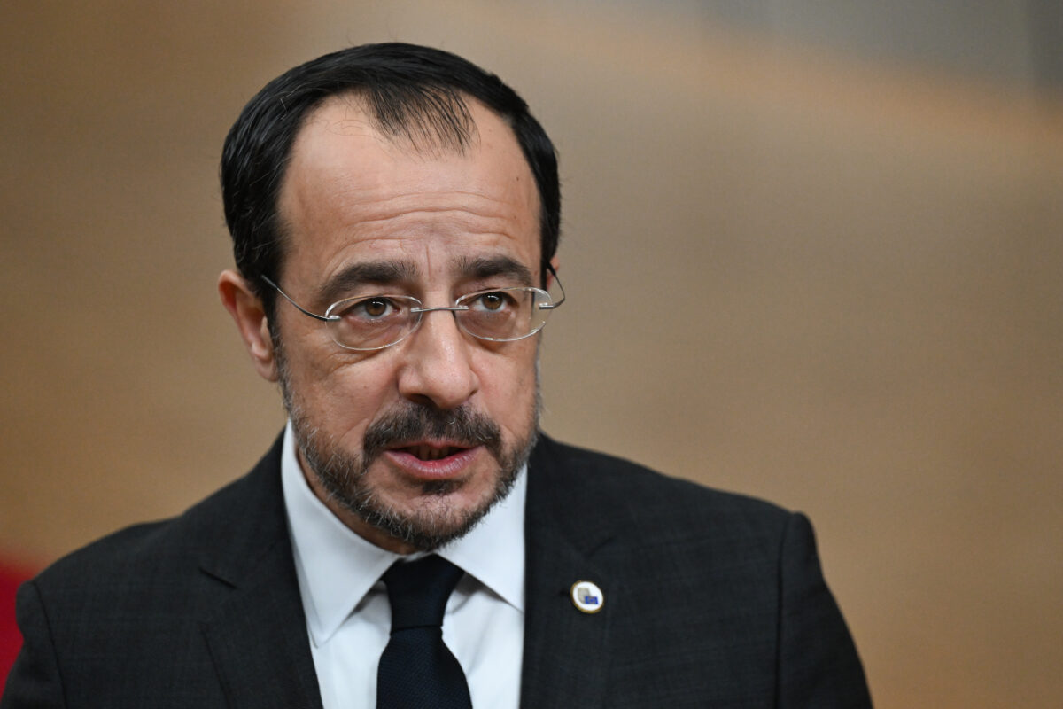 Ο πρόεδρος της Κυπριακής Δημοκρατίας, Νίκος Χριστοδουλίδης