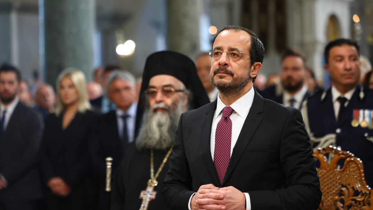 Ο πρόεδρος της Κυπριακής Δημοκρατίας, Νίκος Χριστοδουλίδης