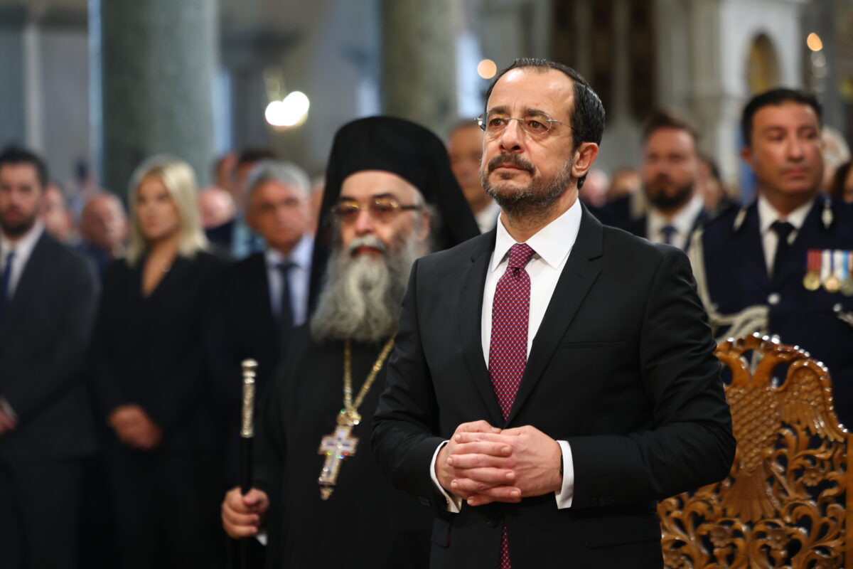 Ο πρόεδρος της Κυπριακής Δημοκρατίας, Νίκος Χριστοδουλίδης