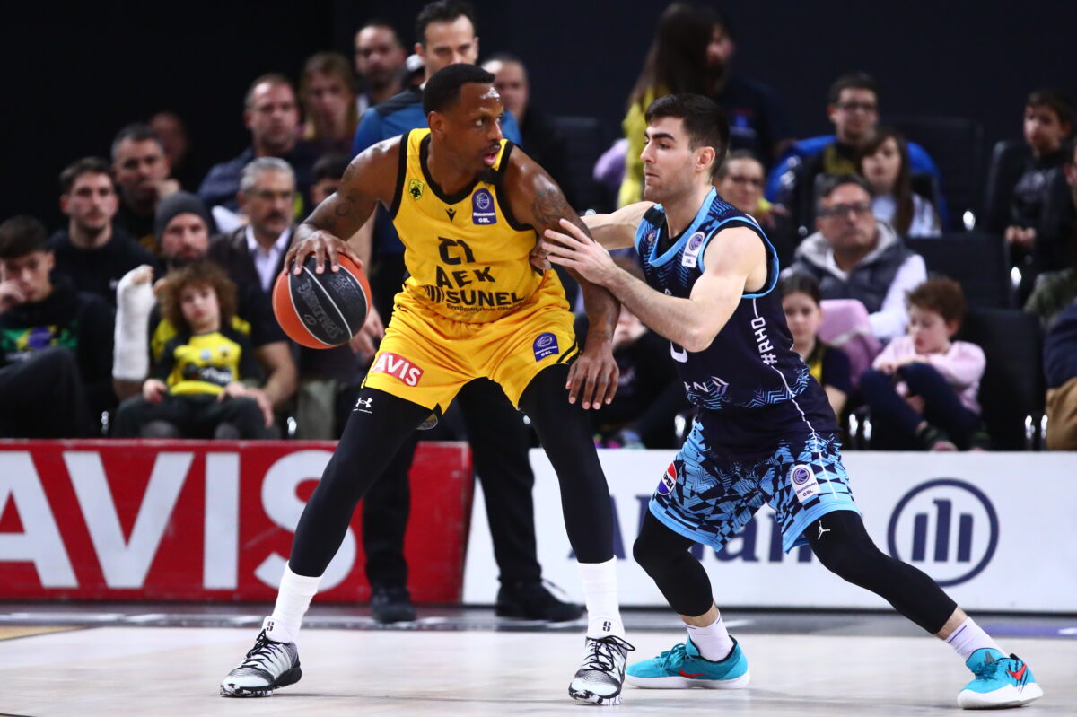 ΑΕΚ - Κολοσσός Ρόδου 96-83: Μπράουν και Νάναλι έδωσαν τη νίκη στην Ένωση