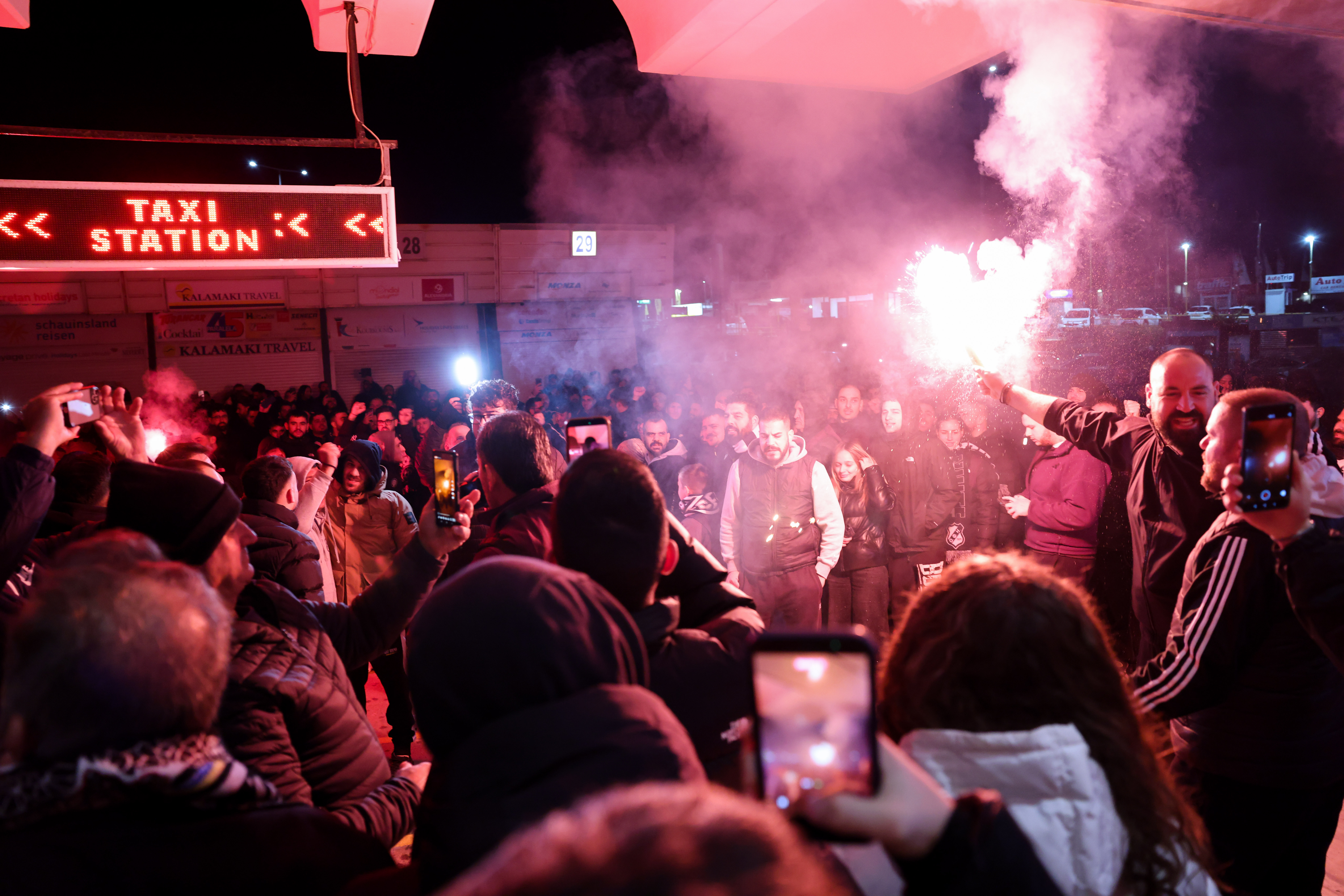 Οι φίλαθλοι του ΟΦΗ