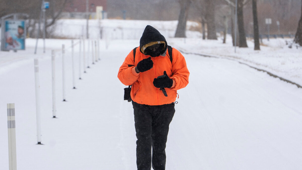 Χιονόπτωση στην Οκλαχόμα