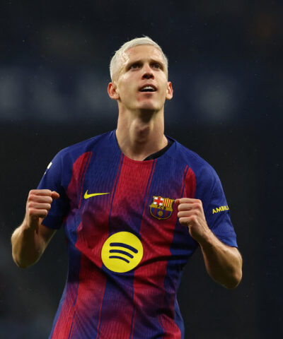 Ο Ντάνι Όλμο με την Μπαρτσελόνα