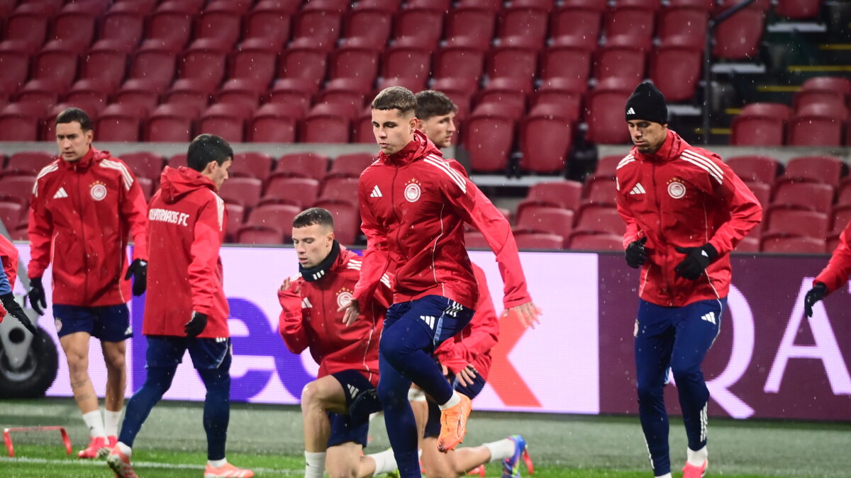 Οι παίκτες του Ολυμπιακού