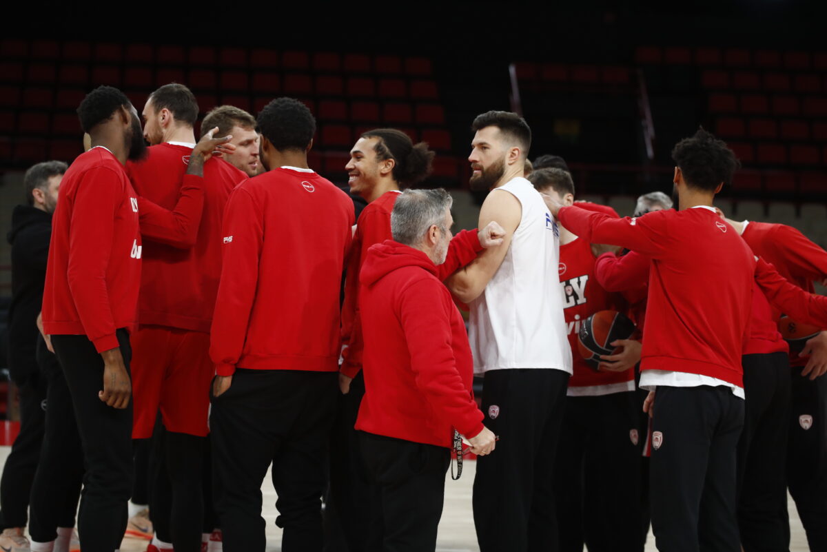 Οι παίκτες του Ολυμπιακού