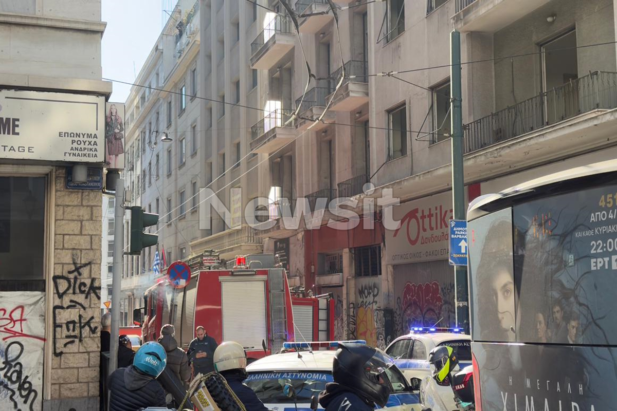 Η αστυνομία στο σημείο του περιστατικού