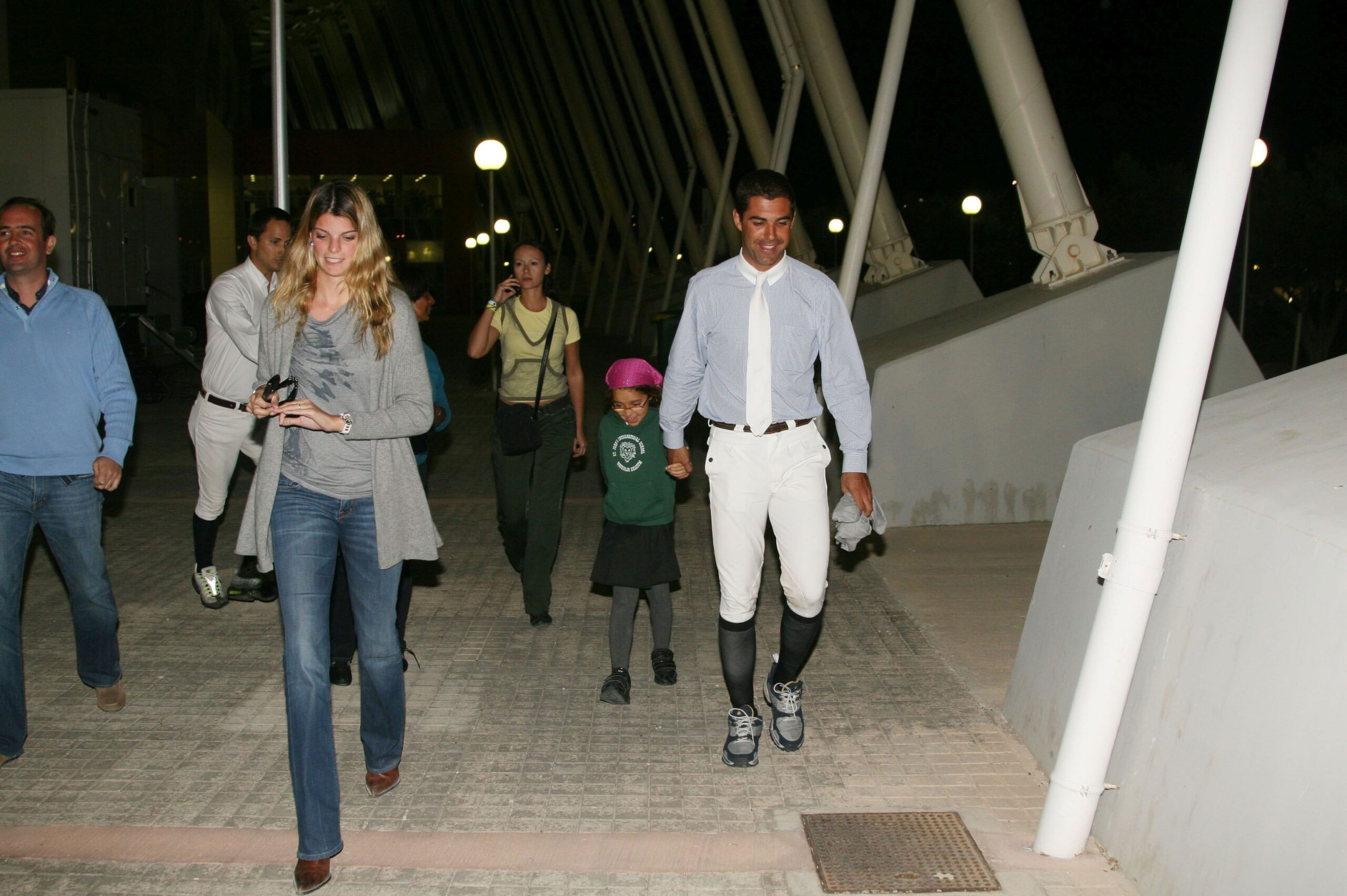 Η Αθηνά Ωνάση και ο Alvaro De Miranda με την κόρη του Viviane βρέθηκαν στο Ολυμπιακό Κέντρο Ιππασίας για τους αγώνες «ΩΝΑΣΗ» 2007