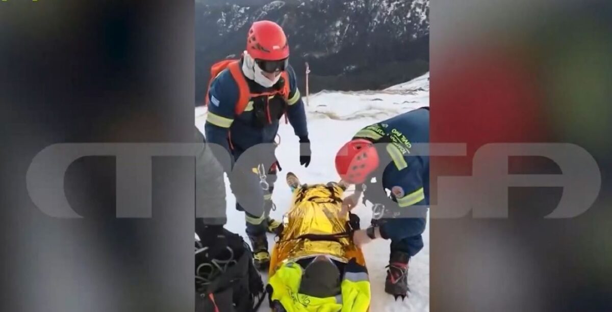 Διάσωση ορειβατών στον Ταϋγετο