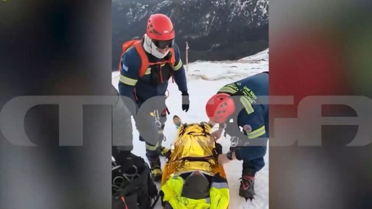 Διάσωση ορειβατών στον Ταϋγετο