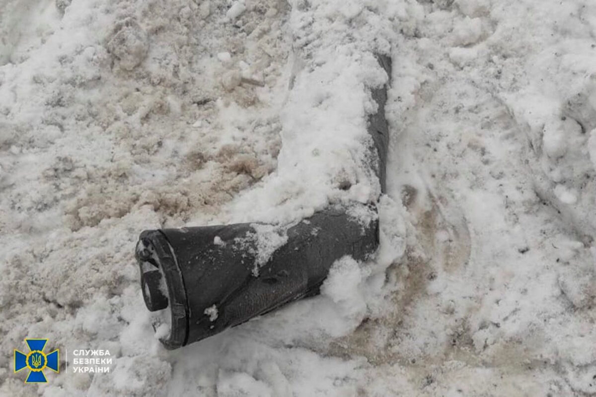 Τμήμα του ρωσικού βαλλιστικού πυραύλου Oreshnik που έπληξε το Λβιβ