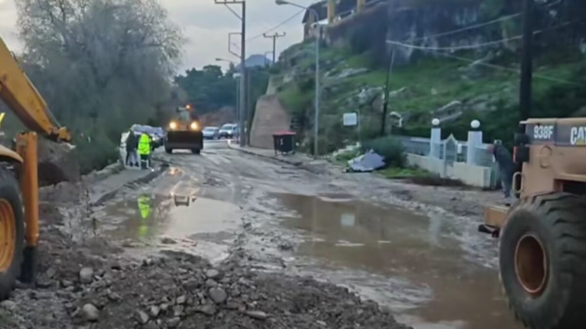 Κακοκαιρία στον Ωρωπό