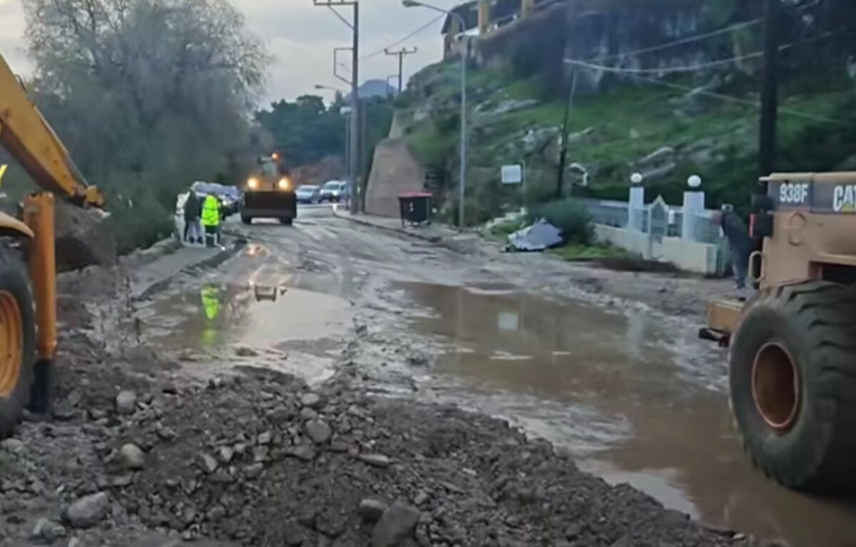 Κακοκαιρία στον Ωρωπό