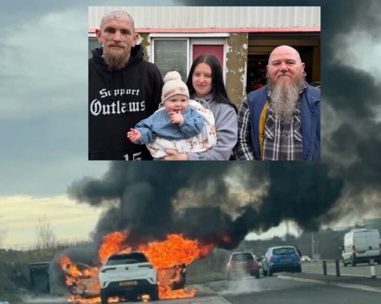 Οι δύο άνδρες, η μητέρα και το μωρό