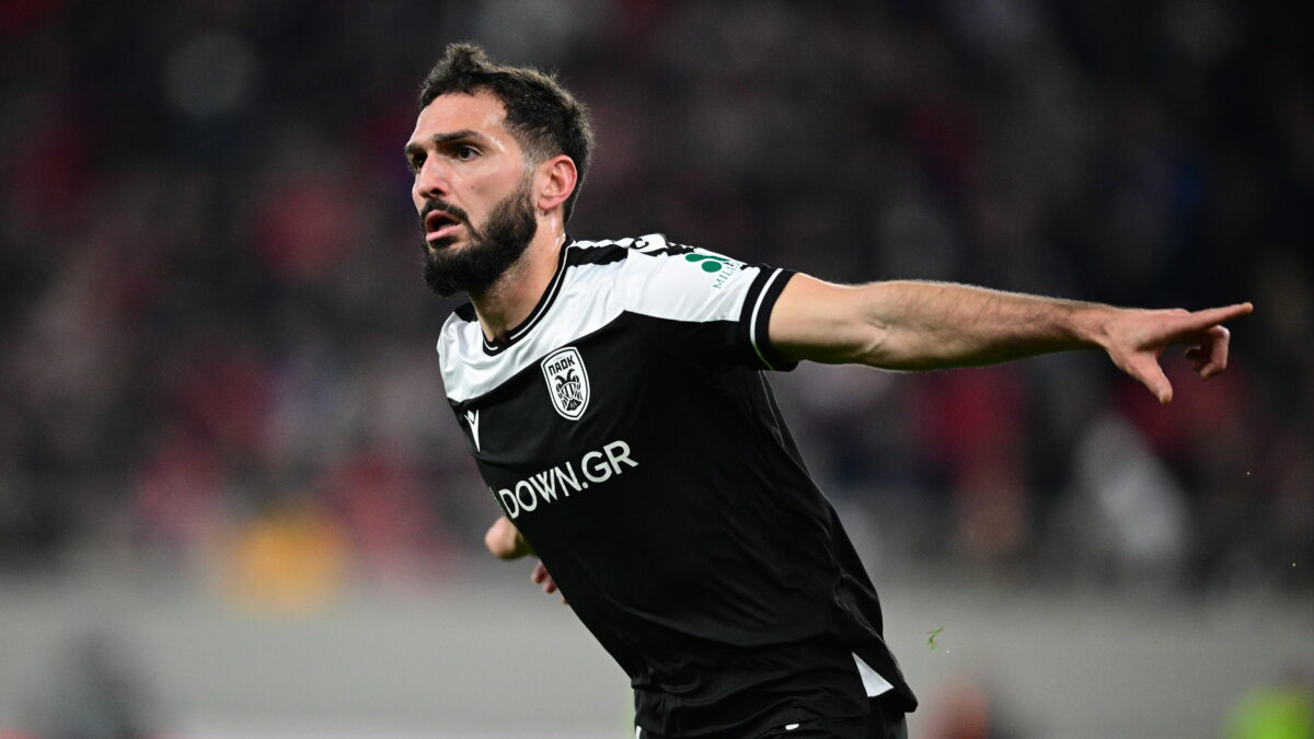 Ο Οζντόεφ πανηγυρίζει το γκολ του (KLODIAN LATO