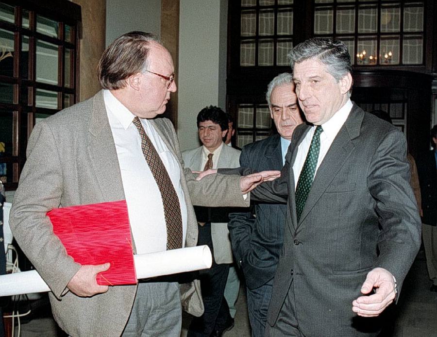 Πάγκαλος με Παπαντωνίου και Τσοχατζόπουλο