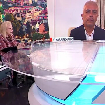 Ματίνα Παγώνη και Γιώργος Καλλιακμάνης