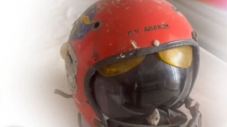 Το κράνος του Παναγιώτη Βλαχάκου