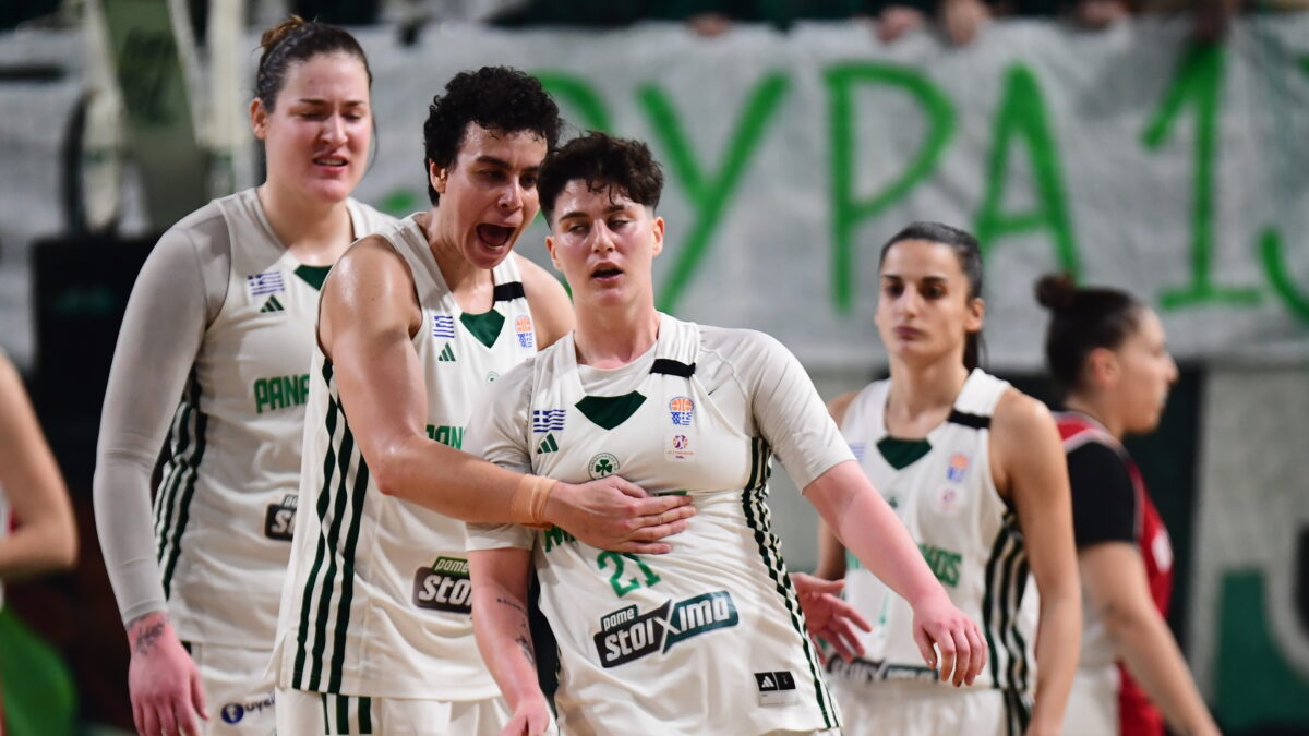 Η ομάδα μπάσκετ γυναικών του Παναθηναϊκού