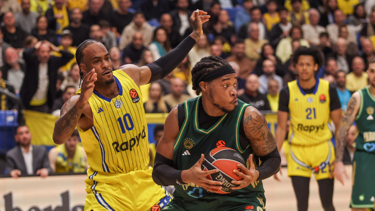 Ο Ρίσον Χολμς στο Μακάμπι - Παναθηναϊκός