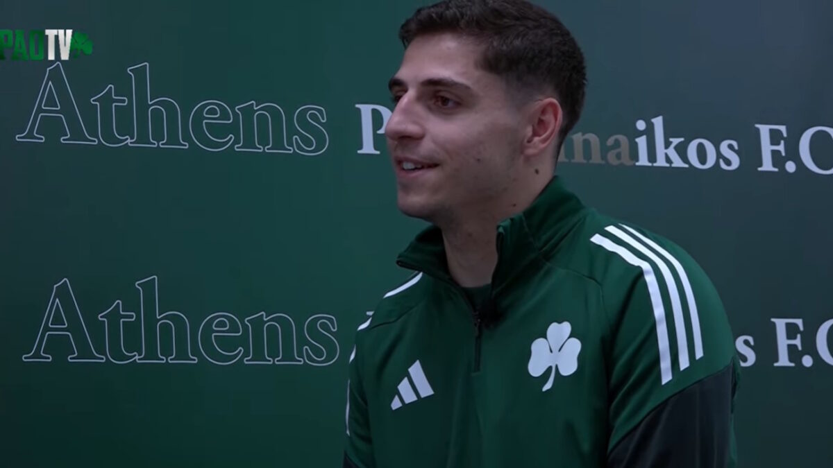 Ο Παναθηναϊκός ανακοίνωσε τον Παύλο Παντελίδη: «Δικαίωση η μετεγγραφή μου, είναι πολύ βαριά η φανέλα»