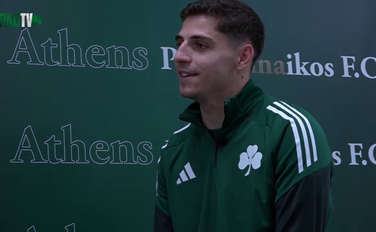 Ο Παναθηναϊκός ανακοίνωσε τον Παύλο Παντελίδη: «Δικαίωση η μετεγγραφή μου, είναι πολύ βαριά η φανέλα»