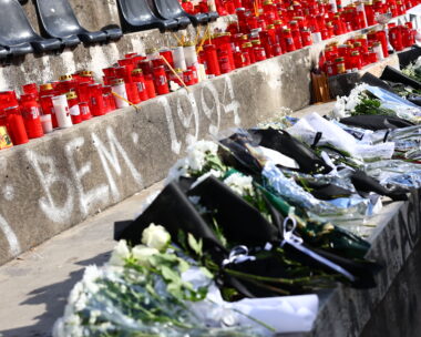 Λουλούδια και κεριά