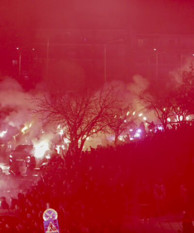 Υποδοχή των σορών των οπαδών του ΠΑΟΚ
