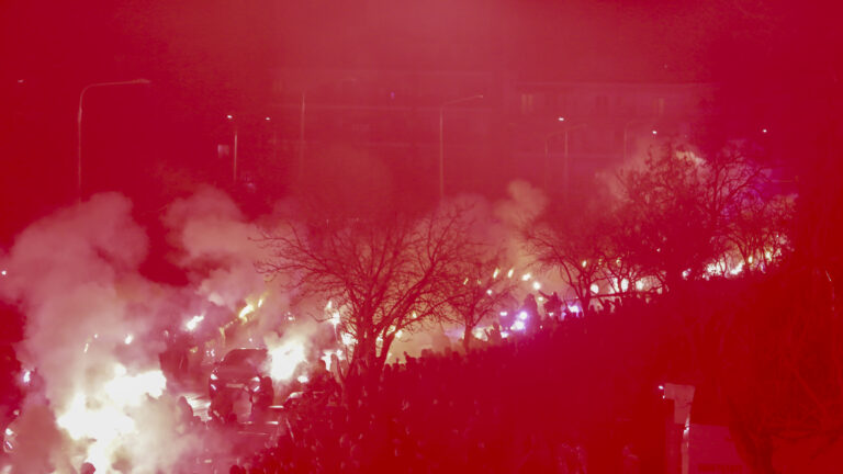 Υποδοχή των σορών των οπαδών του ΠΑΟΚ
