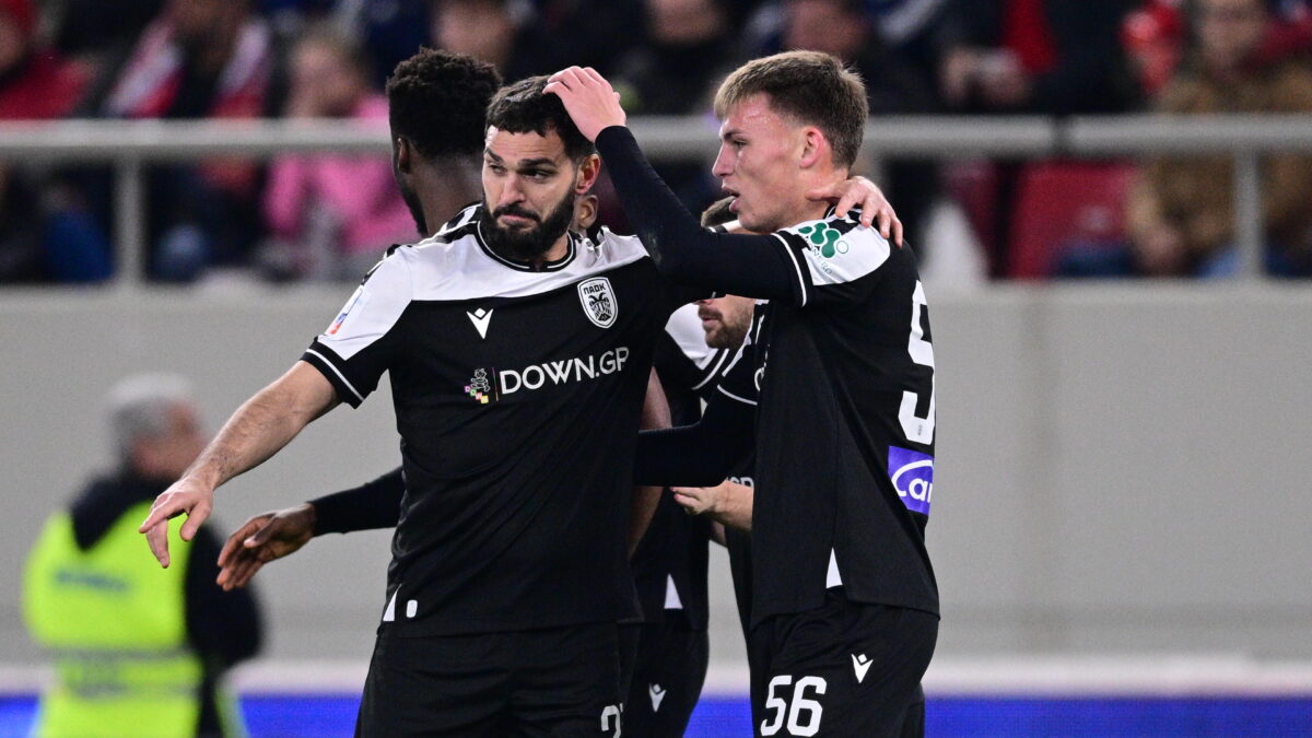 Οι παίκτες του ΠΑΟΚ στο Καραϊσκάκης (KLODIAN LATO