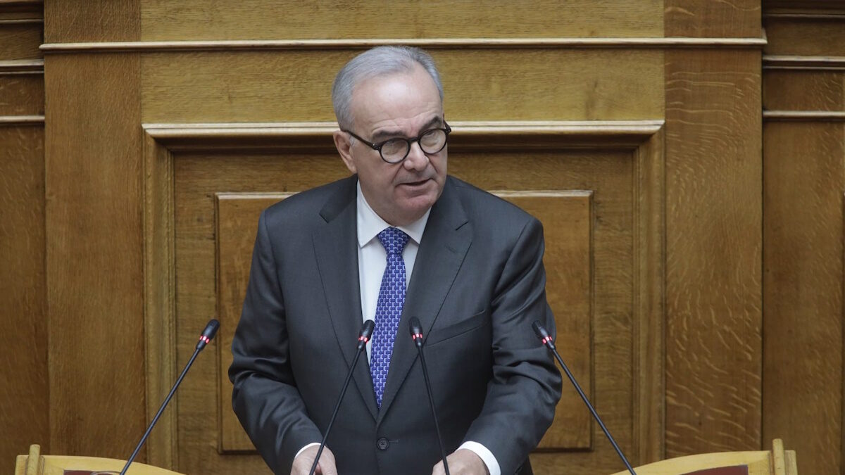 Ο Αναπληρωτής Υπουργος Εθνικής Οικονομίας και Οικονομικών Νίκος Παπαθανάσης