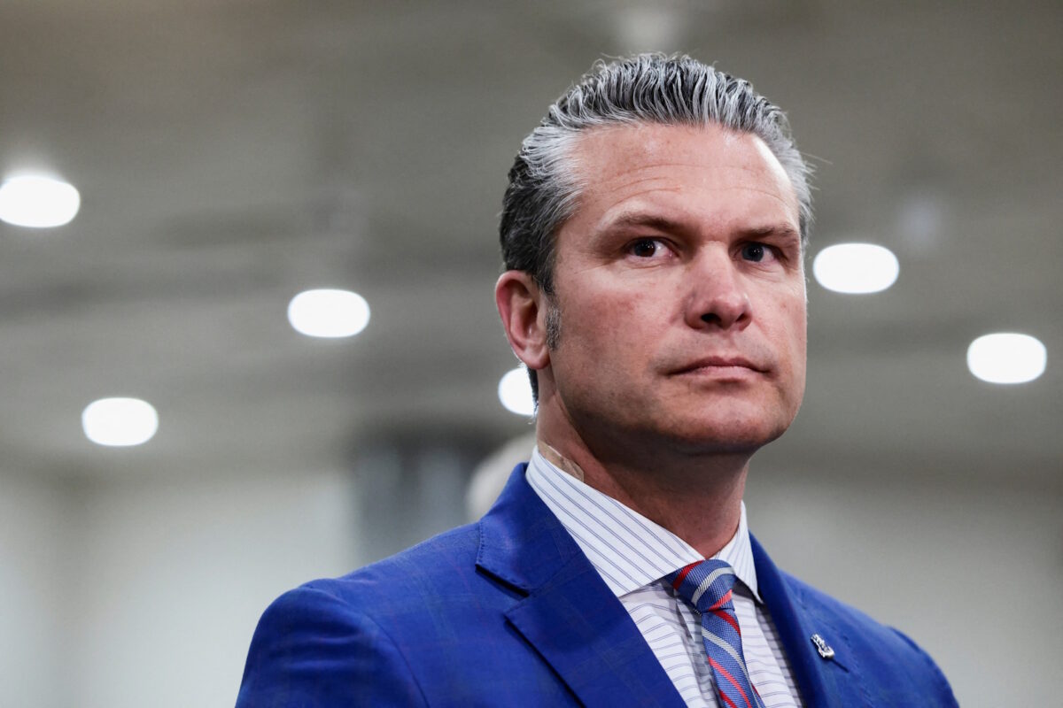 Ο Αμερικανός υπουργός Άμυνας Πιτ Χέγκσεθ