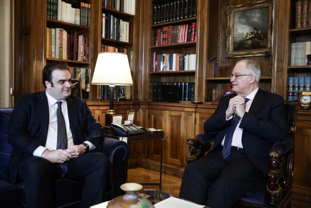 Ο Κωνσταντίνος Τασούλας και ο Κυριάκος Πιερρακάκης