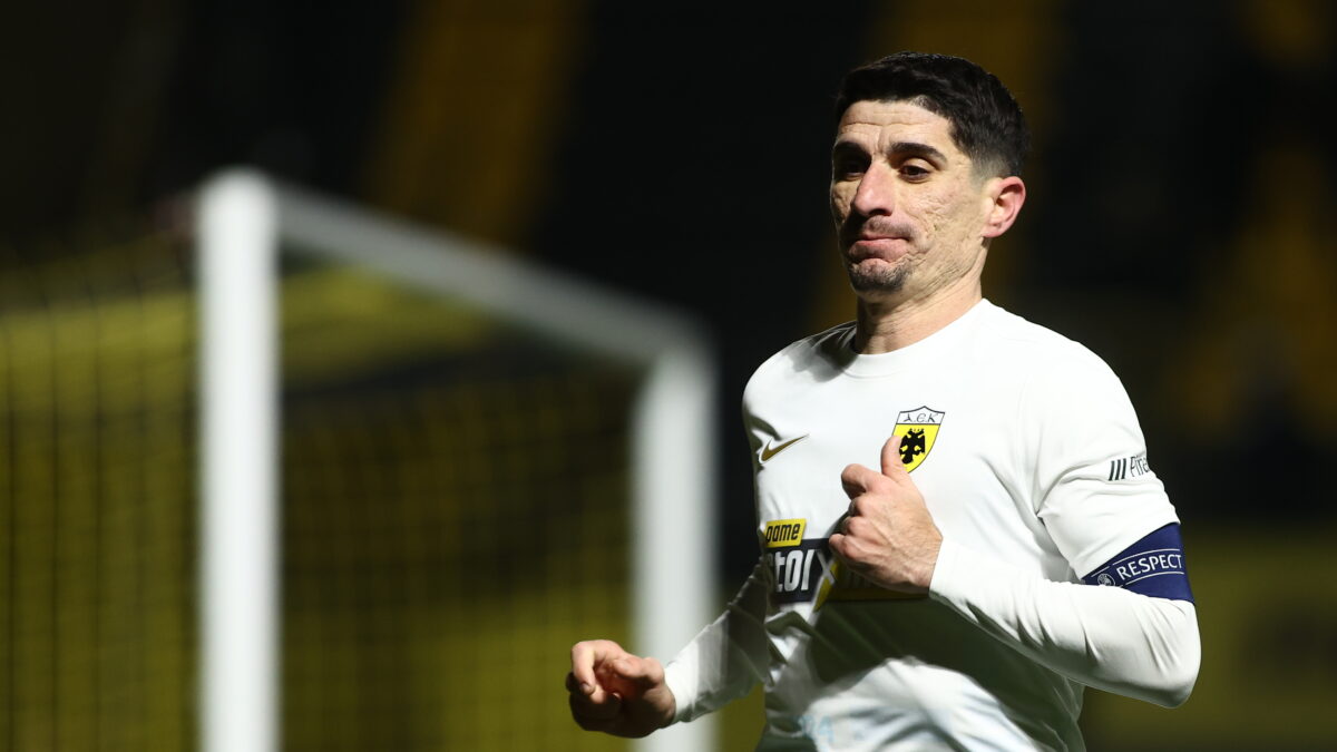 Ο Πέτρος Μάνταλος στο Άρης - ΑΕΚ  (ΡΑΦΑΗΛ ΓΕΩΡΓΙΑΔΗΣ