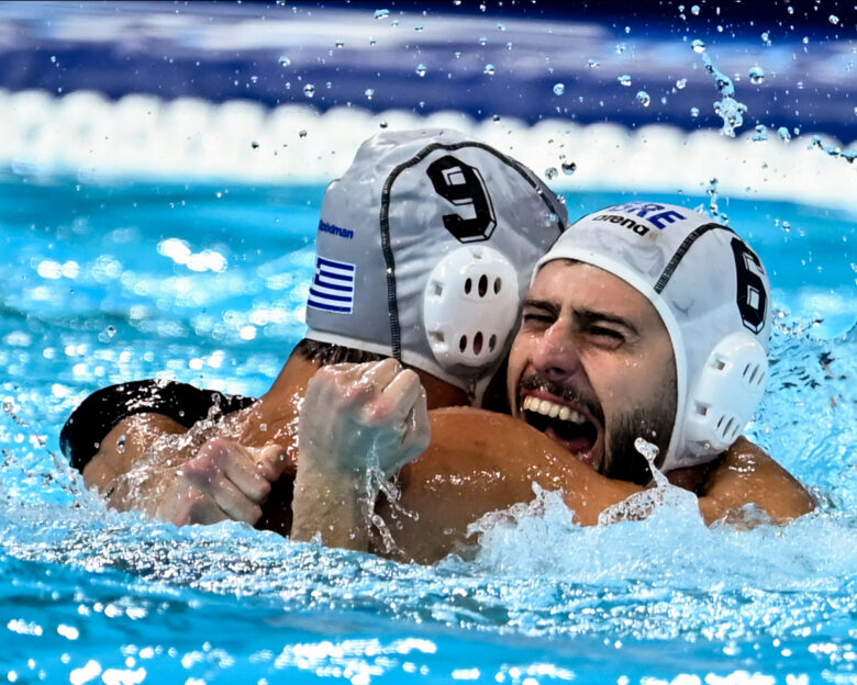 Οι παίκτες της Εθνικής πόλο ανδρών στο Βελιγράδι