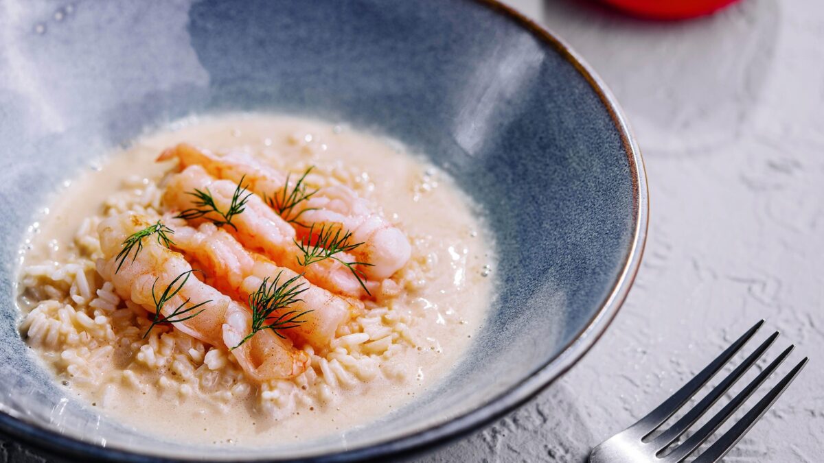 Ριζότο με γαρίδες