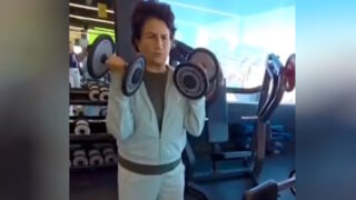 Η Άλκηστις Πρωτοψάλτη στο γυμναστήριο