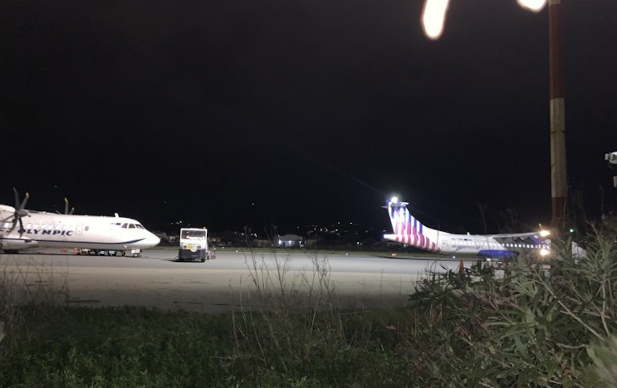 Η πτήση Ζάκυνθος - Αθήνα προσγειώθηκε στη Χίο λόγω της σφοδρής κακοκαιρίας