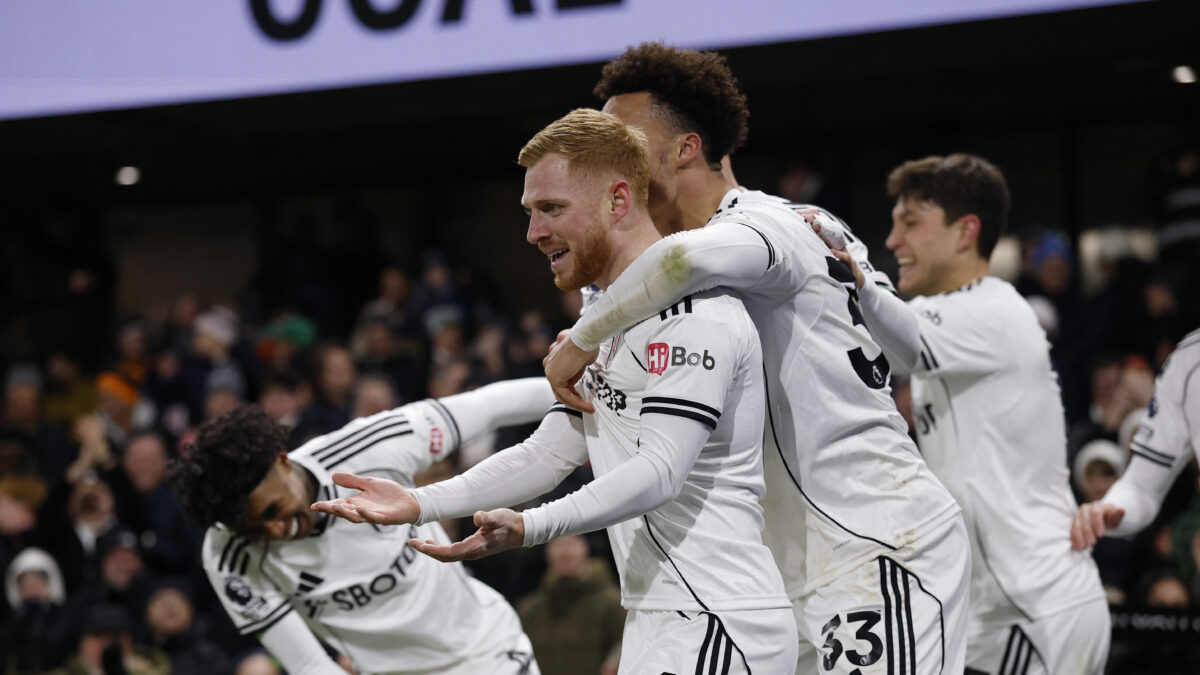 Ο Ριντ πανηγυρίζει το τρομερό του γκολ