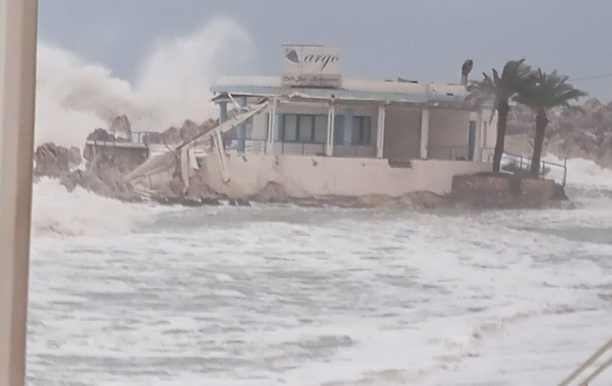 Κακοκαιρία στη Ρόδο