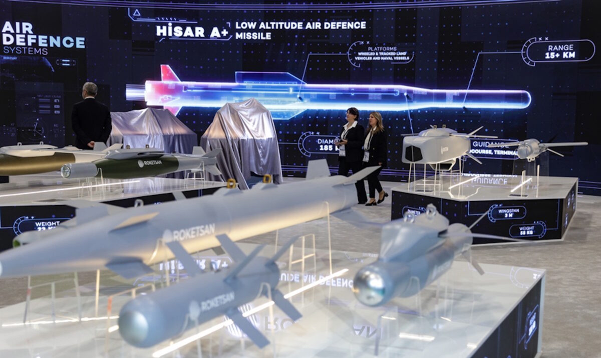 Πύραυλοι όπως ο Hisar που χρησιμοποιούνται για τον τουρκικό «Ατσάλινο Θόλο»