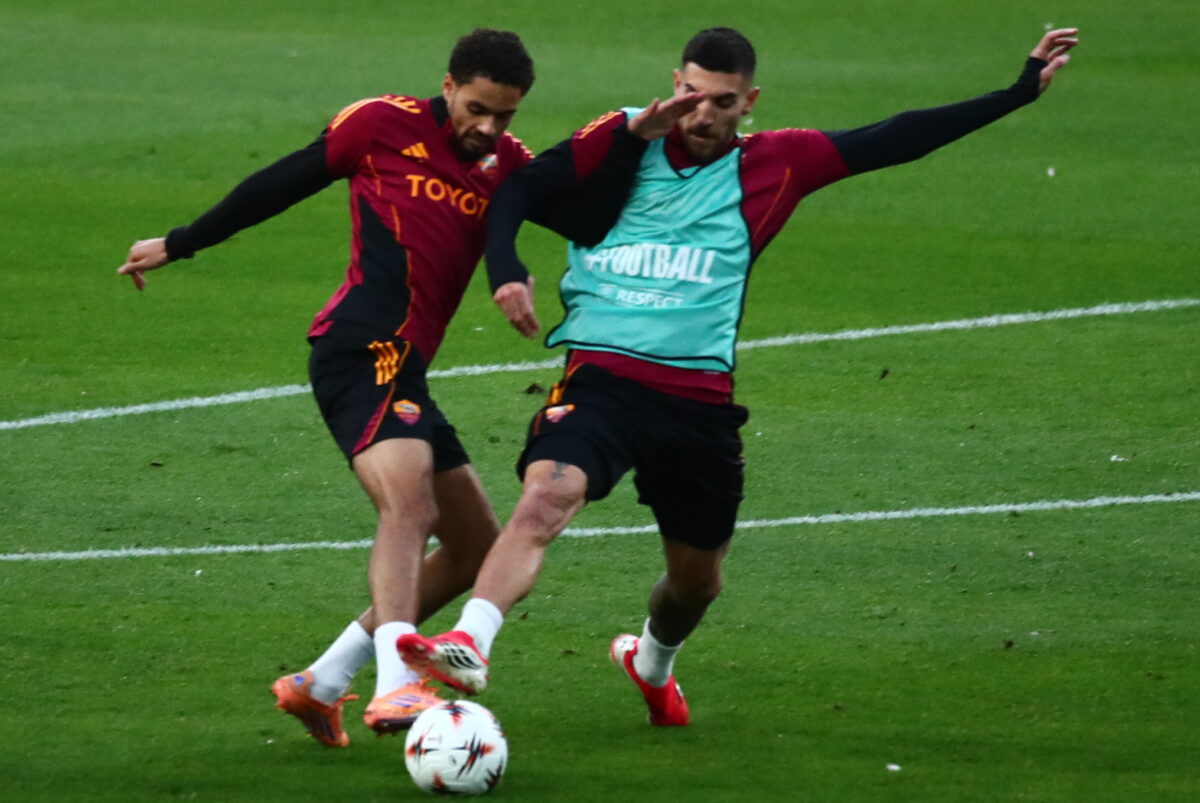 Η προπόνηση της Ρόμα στο ΟΑΚΑ